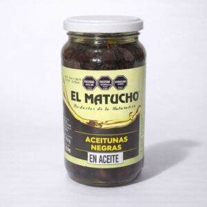 ACEITUNAS NEGRAS EN ACEITE - 500 GRS